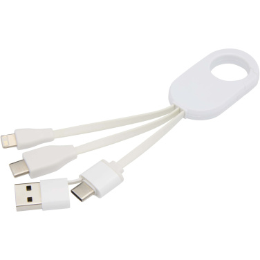 Logotrade promotional gift picture of: Troop 4-in-1 recycled plastic charging cable