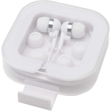 Logotrade promotional giveaway picture of: Dofida wired Type-C earbuds with recycled plastic storage box