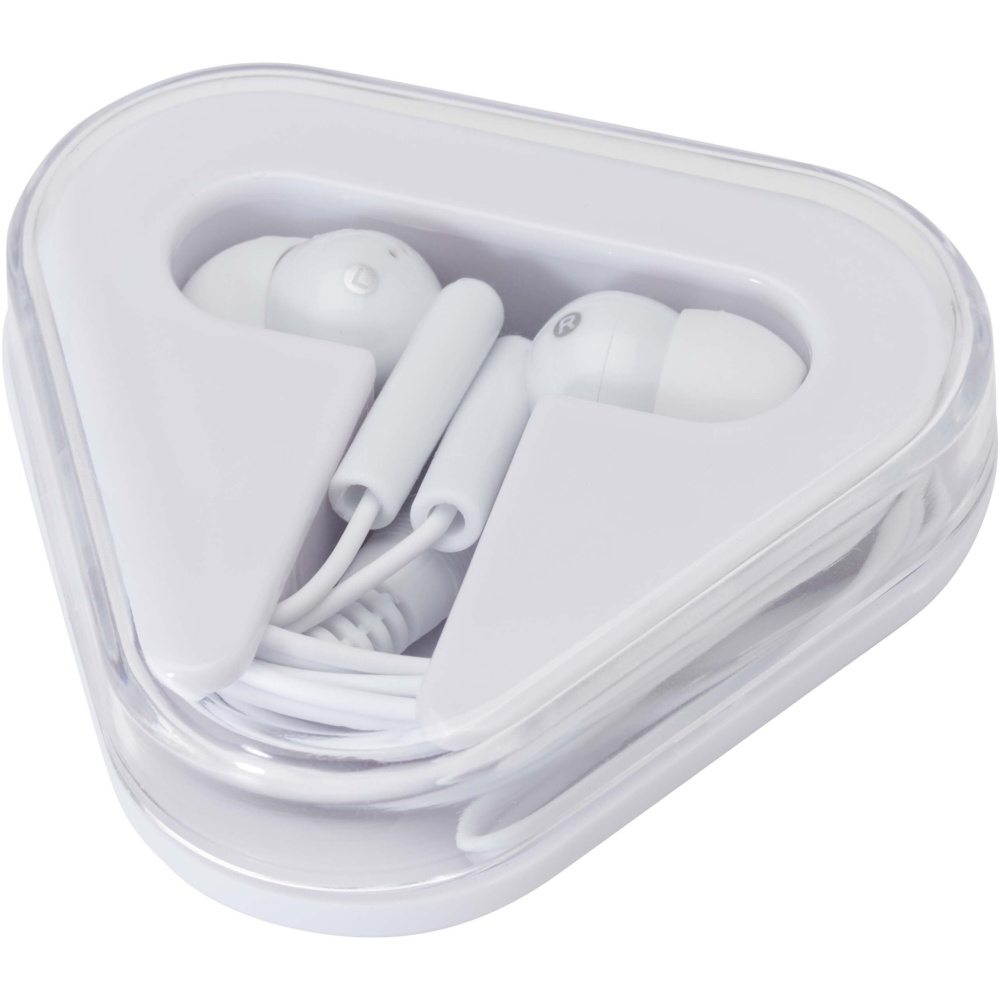 Logo trade business gift photo of: Rebel earbuds with recycled plastic storage box