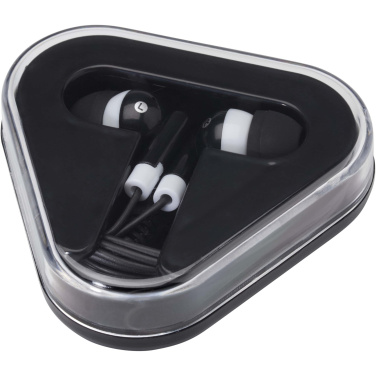 Logo trade promotional merchandise image of: Rebel earbuds with recycled plastic storage box