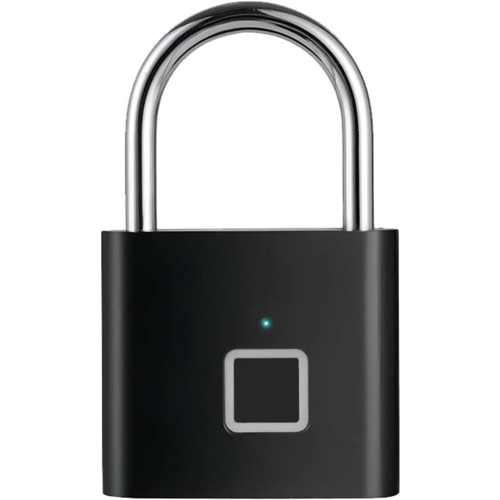 Logo trade promotional products image of: SCX.design T11 smart fingerprint padlock