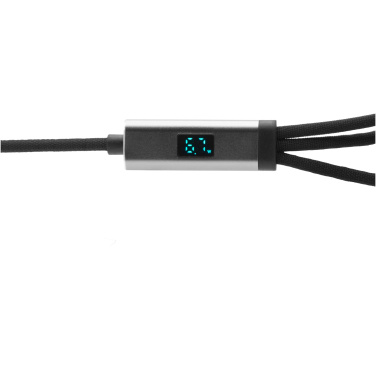 Logotrade corporate gift picture of: SCX.design C53 100W 5-in-1 rPET ultra fast charging cable