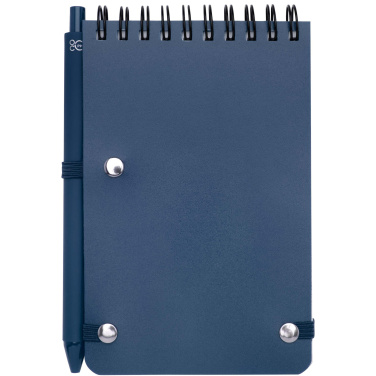 Logotrade advertising product image of: Thalaasa A6 hard cover ocean-bound notebook with ballpoint pen (black ink)