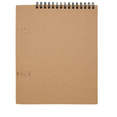 Logotrade promotional merchandise image of: Doodle A5 spiral soft cover notebook and crayon set