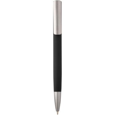 Logotrade corporate gift image of: Ziggur aluminium ballpoint pen (blue ink)