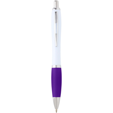 Logo trade promotional gift photo of: Nash recycled plastic ballpoint pen (black ink)