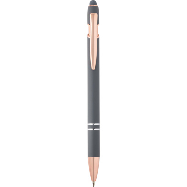 Logo trade corporate gifts picture of: Nanna ballpoint pen with rose gold finish (blue ink)