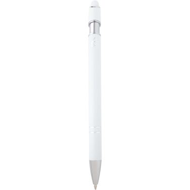 Logotrade promotional item picture of: Kish ballpoint pen with silver finish (blue ink)