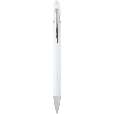 Logotrade promotional gift picture of: Kish ballpoint pen with silver finish (blue ink)