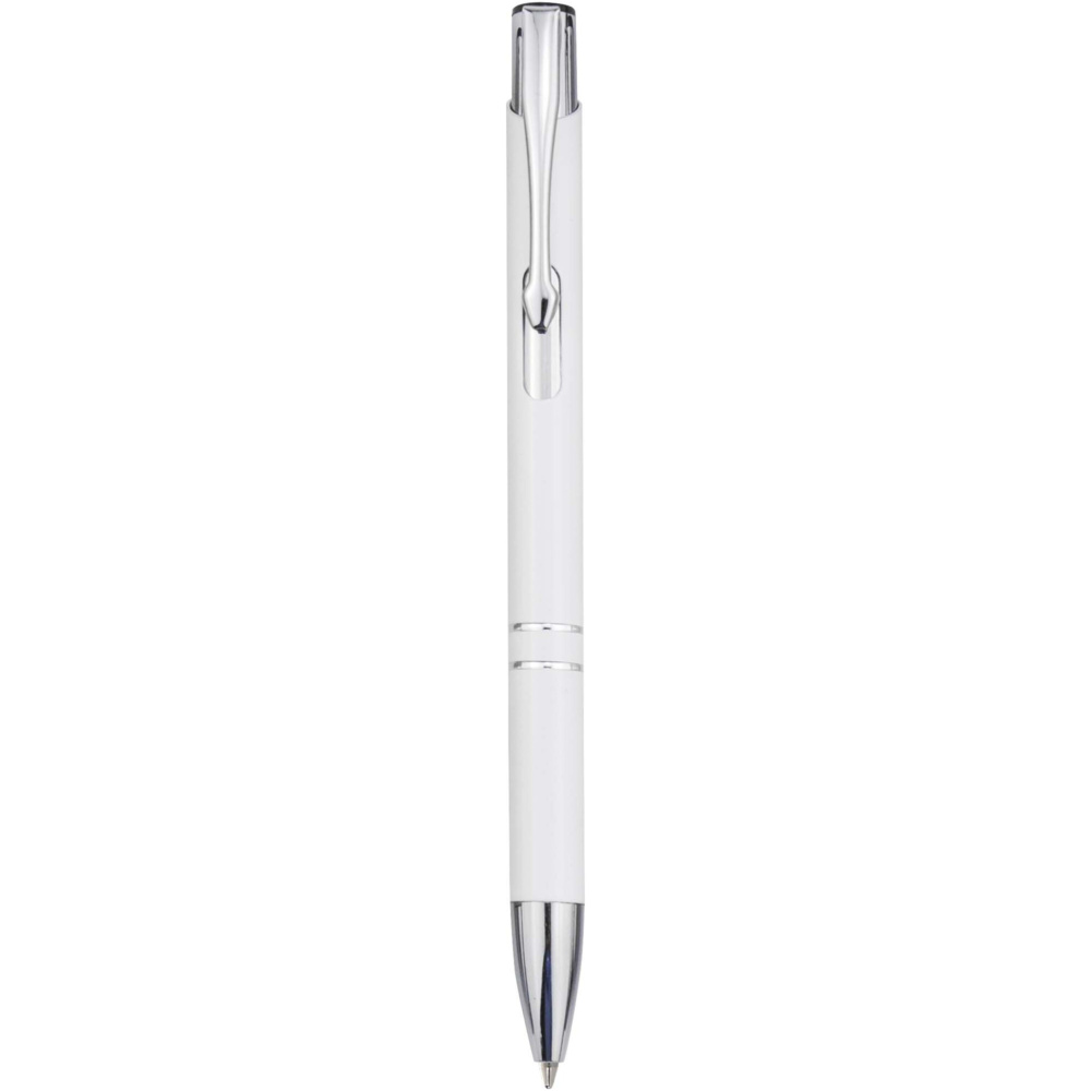 Logotrade promotional giveaway picture of: Moneta recycled aluminium ballpoint pen (blue ink)