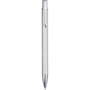 Logo trade promotional product photo of: Moneta recycled aluminium ballpoint pen (blue ink)