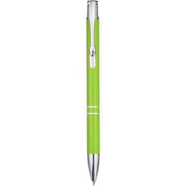 Logotrade advertising products photo of: Moneta recycled aluminium ballpoint pen (blue ink)