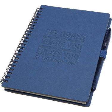 Logotrade corporate gift image of: Slate reusable soft cover notebook and pen set (black ink)