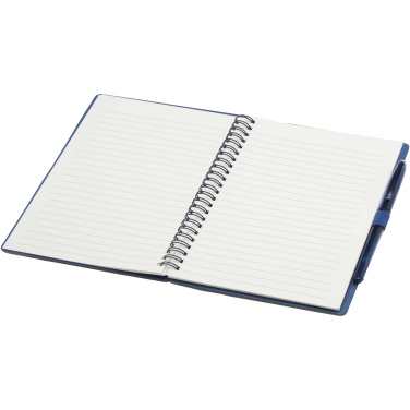 Logotrade promotional product image of: Slate reusable soft cover notebook and pen set (black ink)