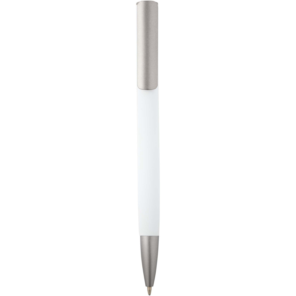 Logo trade advertising products picture of: Ziguur recycled aluminium ballpoint pen (black ink)