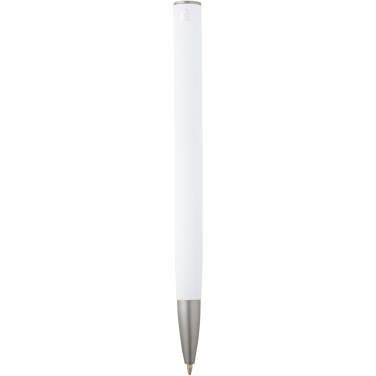 Logo trade promotional merchandise picture of: Ziguur recycled aluminium ballpoint pen (black ink)