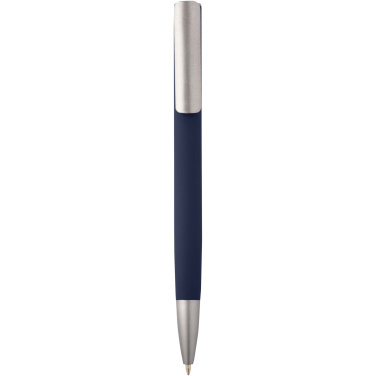 Logo trade promotional items image of: Ziguur recycled aluminium ballpoint pen (black ink)