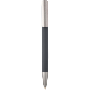 Logo trade promotional item photo of: Ziguur recycled aluminium ballpoint pen (black ink)