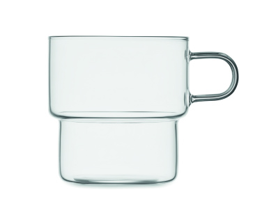 Logo trade corporate gifts image of: High borosilicate glass 300 ml