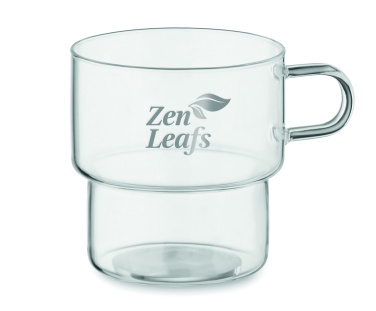 Logo trade promotional gifts picture of: High borosilicate glass 300 ml