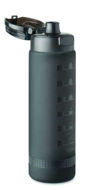 Logo trade promotional products image of: Sports water bottle RPET 1L