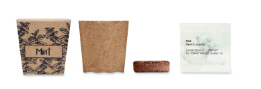 Logotrade promotional giveaway image of: Mint seeds growing kit