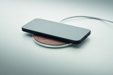 Logo trade promotional giveaway photo of: Wireless charger 15W