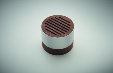 Logo trade advertising product photo of: Recycled aluminium speaker