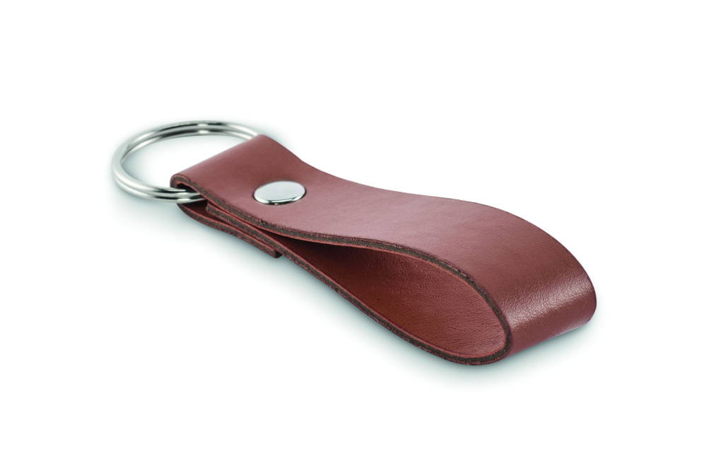 Logo trade corporate gift photo of: PU loop key ring