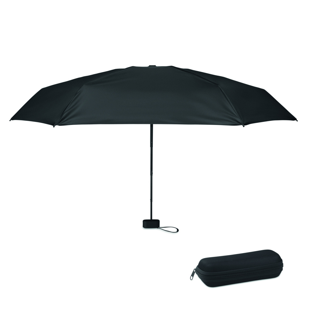 Logo trade promotional giveaway photo of: 19 inch foldable umbrella