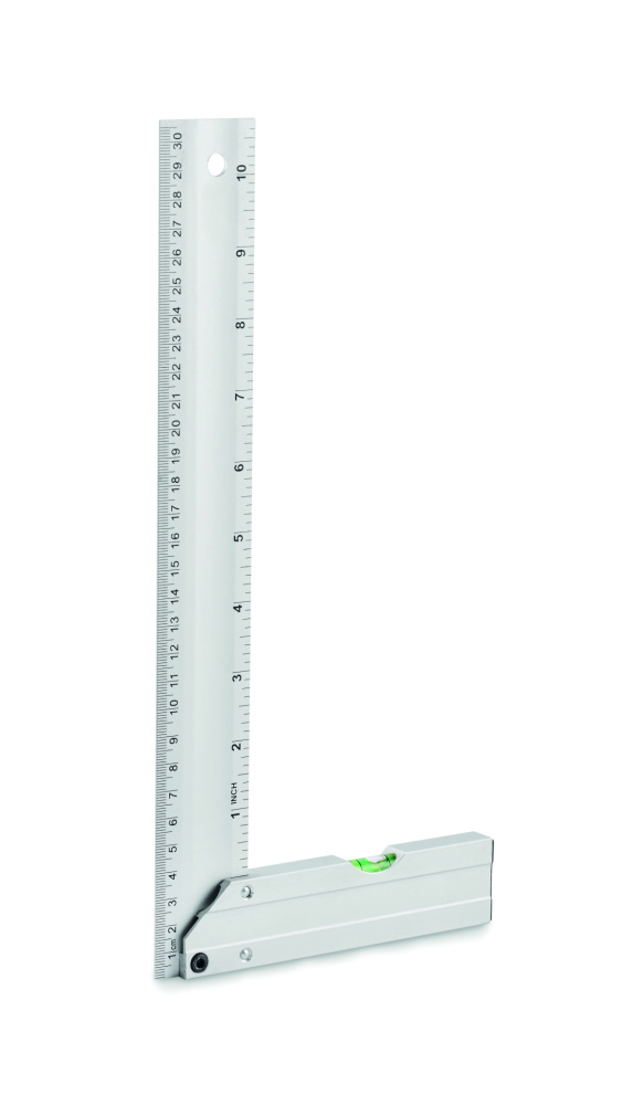 Logo trade promotional item photo of: Aluminium level ruler 30 cm