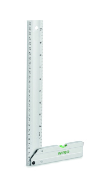 Logotrade advertising products photo of: Aluminium level ruler 30 cm