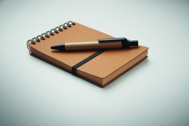 Logotrade corporate gift picture of: Recycled notebook with ball pen