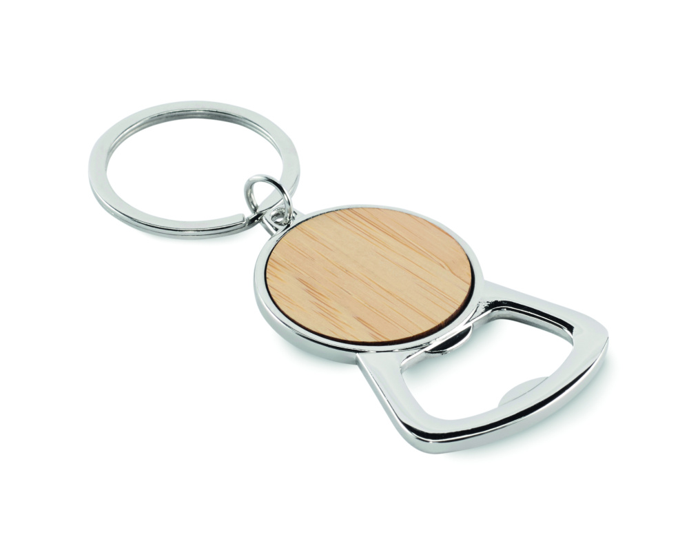 Logotrade promotional giveaway image of: Recycled aluminium key ring