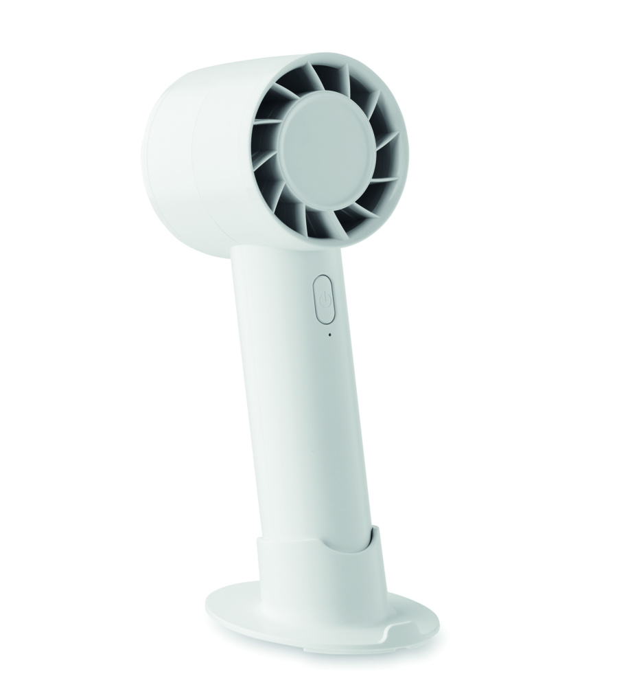 Logo trade business gift photo of: Small portable fan 2000 mAh