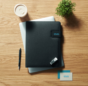 Logotrade promotional merchandise picture of: A4 folder and wireless charger