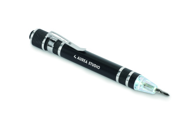 Logo trade promotional gifts image of: recycled multi tool pen