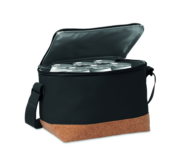 Logo trade promotional giveaways picture of: 600D RPET cooler bag