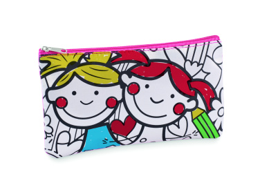 Logotrade promotional product image of: Pencil case with markers