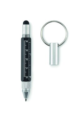 Logotrade promotional item image of: Key ring with twist action pen