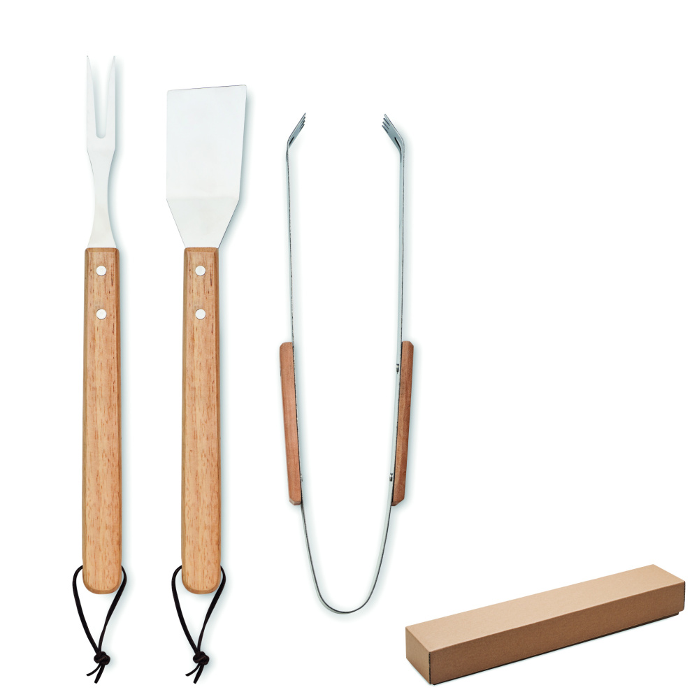 Logo trade corporate gift photo of: Oakwood barbecue set