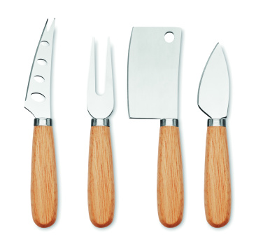 Logotrade promotional merchandise photo of: Set of 4 cheese knives