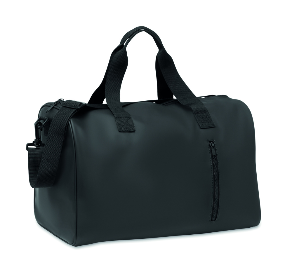 Logo trade promotional merchandise photo of: Duffle bag soft PU