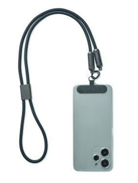 Logo trade promotional giveaway photo of: 60W phone holder lanyard cable