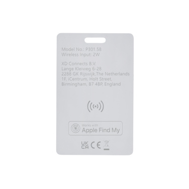 Logotrade promotional merchandise image of: Findit RCS rplastic ultra-thin finder card rechargeable