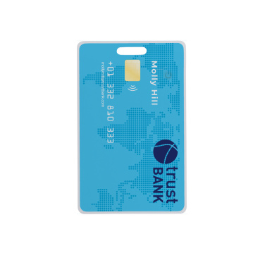 Logo trade corporate gift photo of: Findit RCS rplastic ultra-thin finder card rechargeable