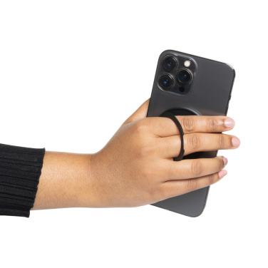Logotrade promotional gift image of: Terra Magnetic RCS rplastic magnetic phone holder with ring