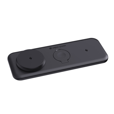 Logotrade promotional merchandise picture of: Urban Vitamin Torrance 3 in 1 magnetic 15W charger