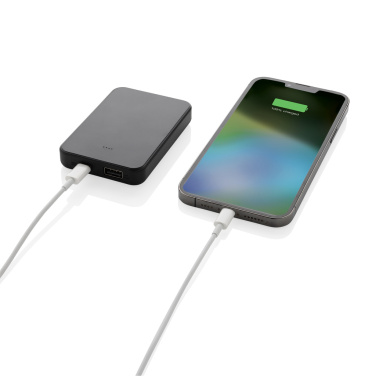 Logotrade corporate gift image of: Boostcore RCS recycled plastic powerbank 5.000mAh with USB C