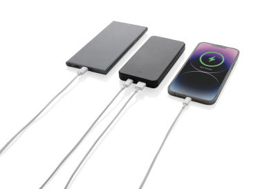Logo trade promotional gifts picture of: Boostcore RCS recycled plastic powerbank 10.000mAh USB C